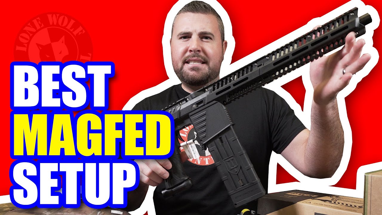 Best Magfed Paintball Setup | Lone Wolf Paintball Michigan