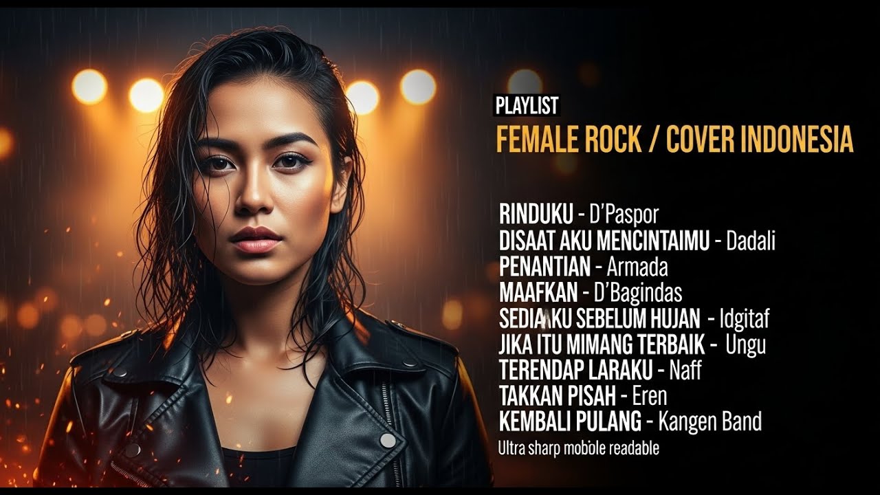10 Lagu Indonesia Patah Hati ROCK Female Mantap
