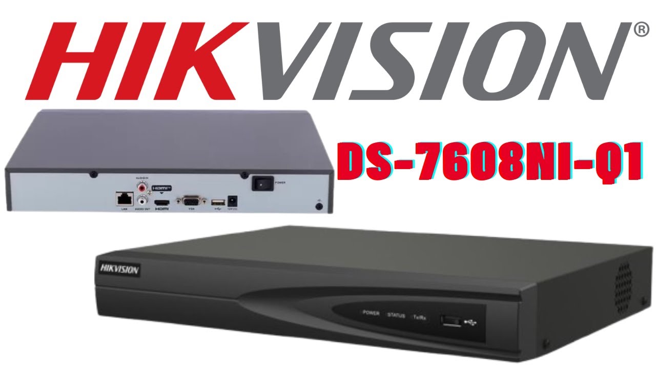 CONFIGURACIÓN DESDE CERO NVR DS-7608NI-Q1