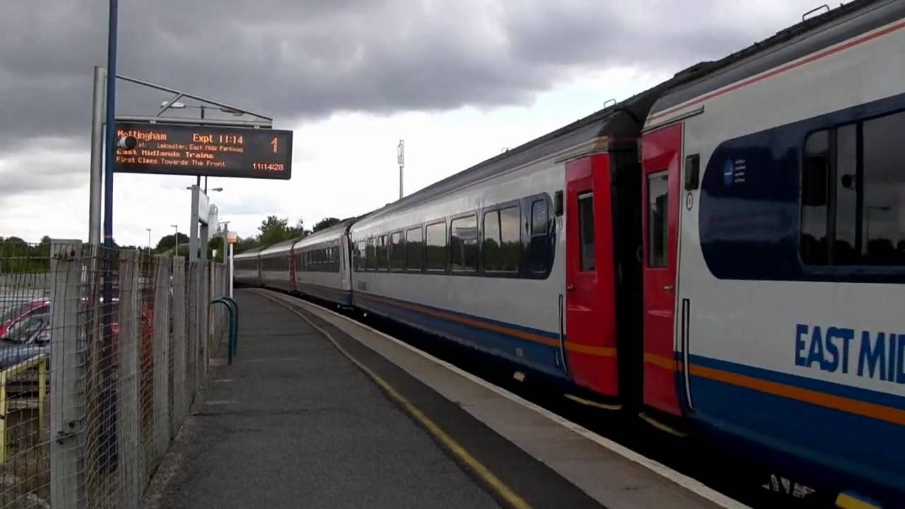 London to the East Midlands and South Yorkshire