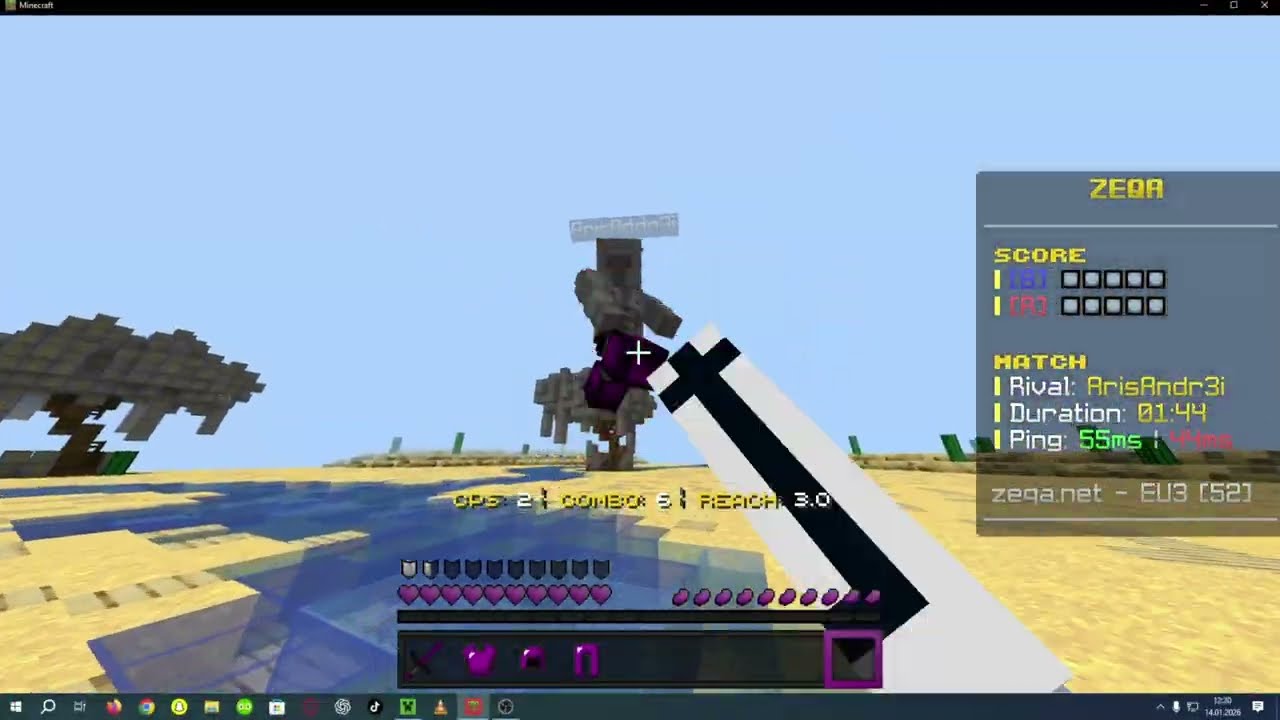 Minecraft zeqa edit!