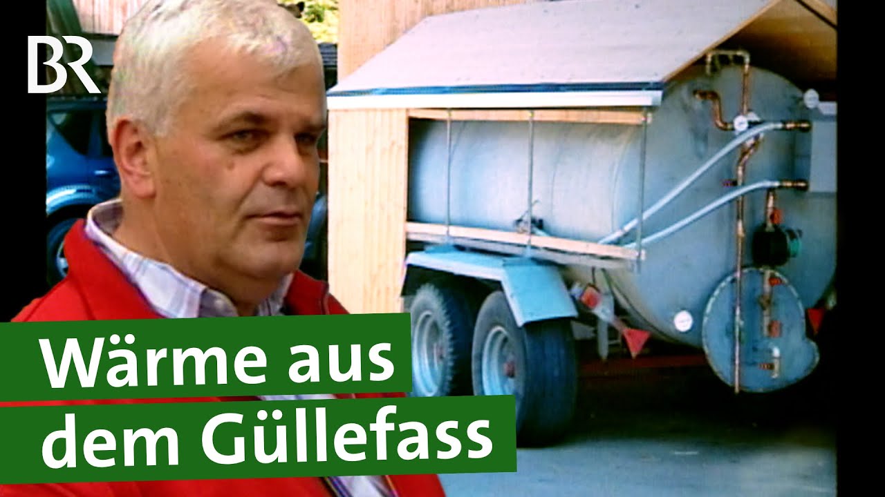 Wärme auf Rädern: Heizen mit Biogas dank fahrbarem Wärmespeicher | Energie sparen | Unser Land | BR