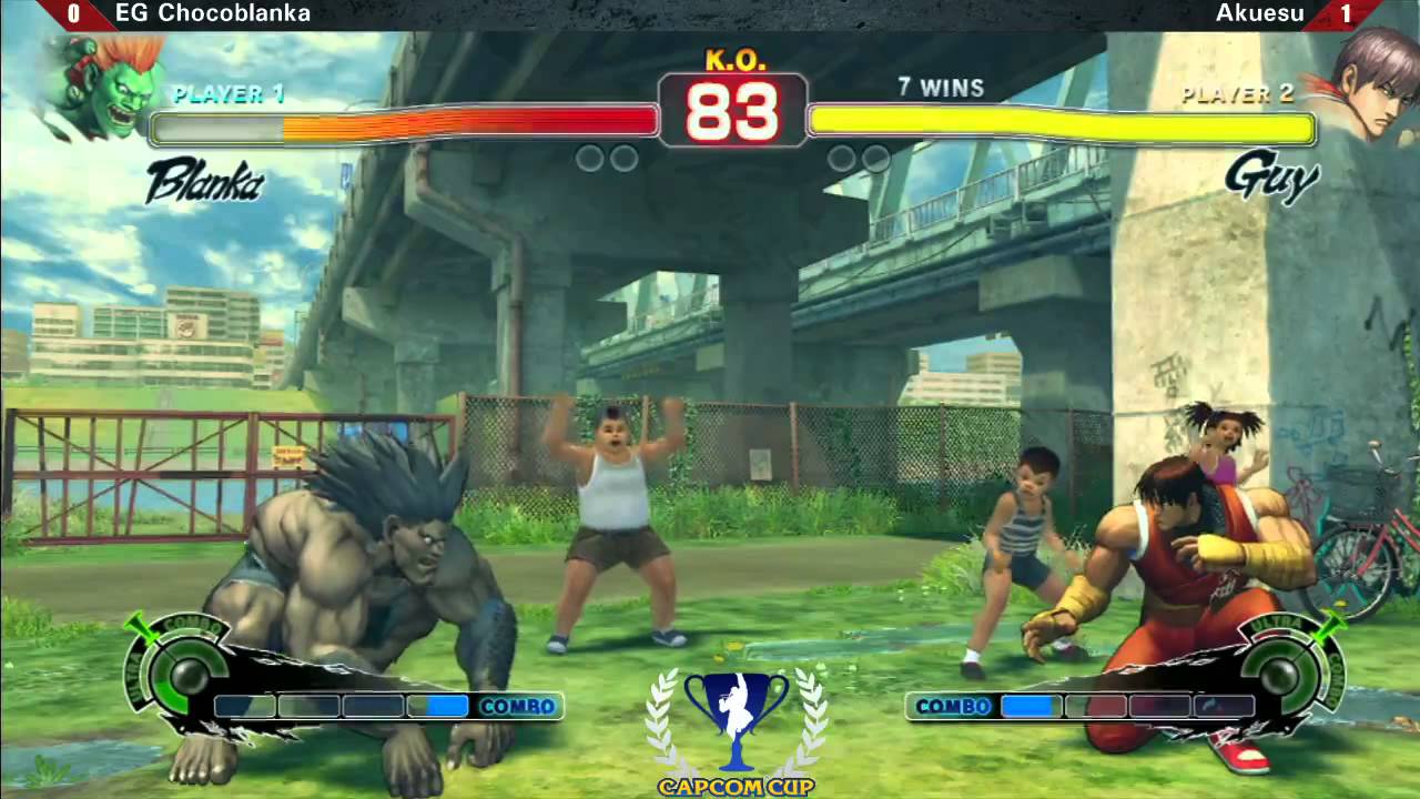 SSF4AE EG Chocoblanka vs Akuesu - TGS CapcomCup Qualifier