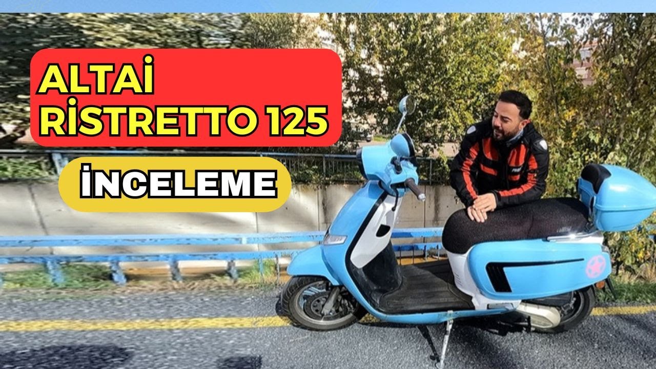 Altai Ristretto 125 Scooter / İnceleme