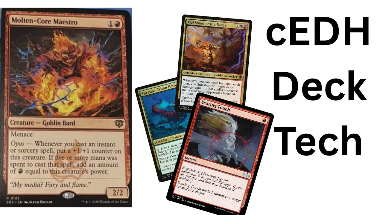 Обзор колоды Molten Core Goblin X для cEDH