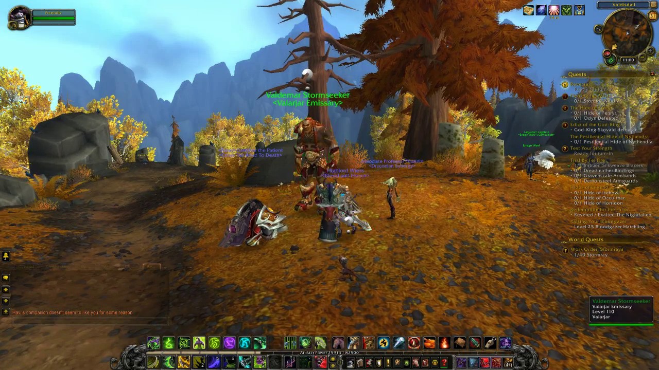 World of Warcraft Work Order: Stormrays Stormheim Legion World Quest Guide