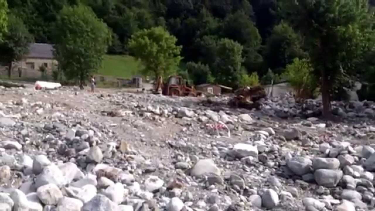Bareges après la crue de juin 2013