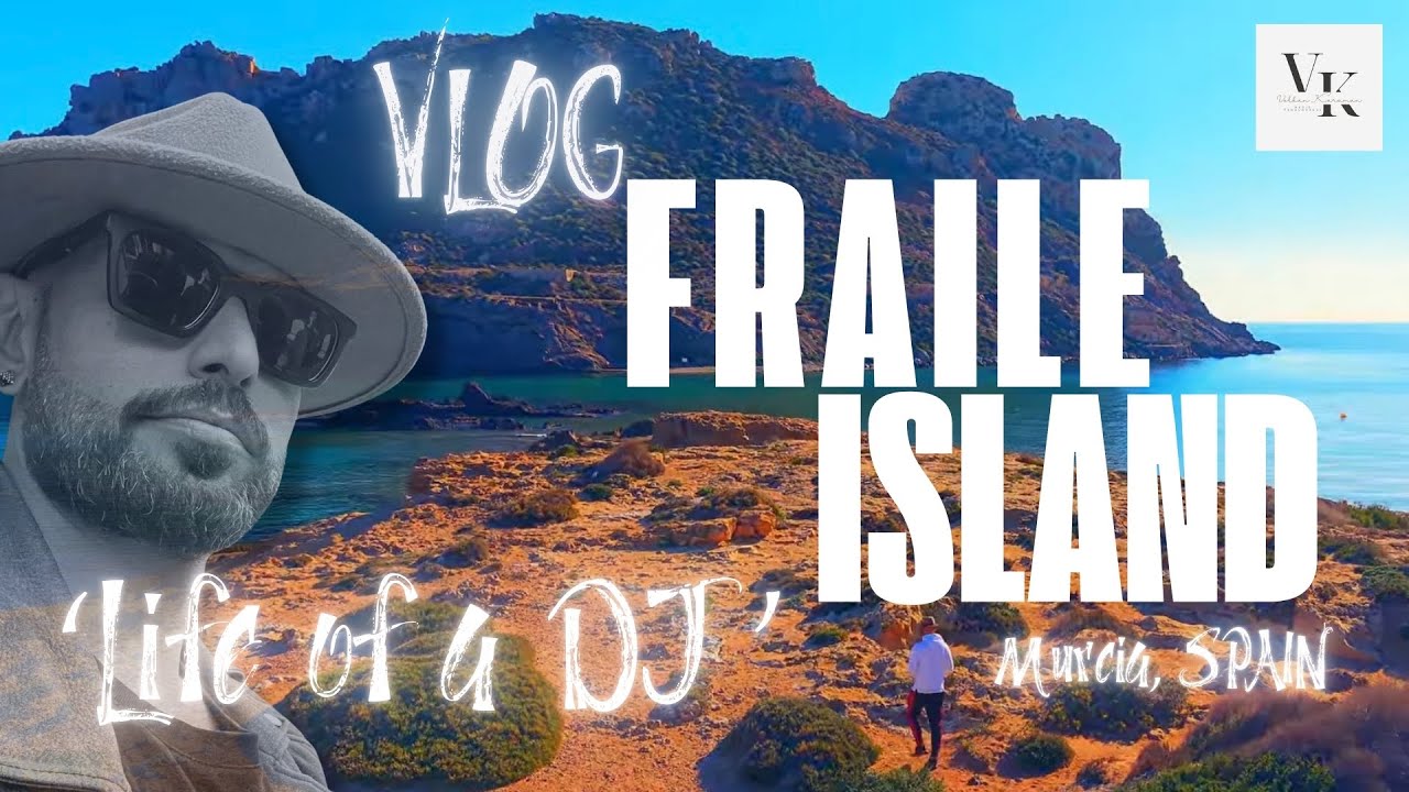 ' Life of a DJ' at  Fraile Island, #murcia #spain #djlife #travel #vlog