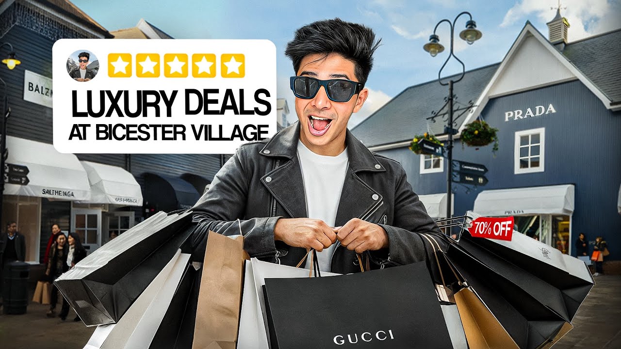 INSANE luxury deals at Bicester village! 🤩
