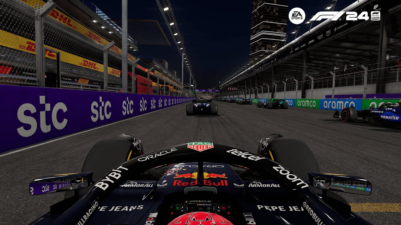 F1 24 | 2nd Race | Saudi Arabian GP | Max Verstappen | RTX 5070 Ti | GameSir Super Nova Controller