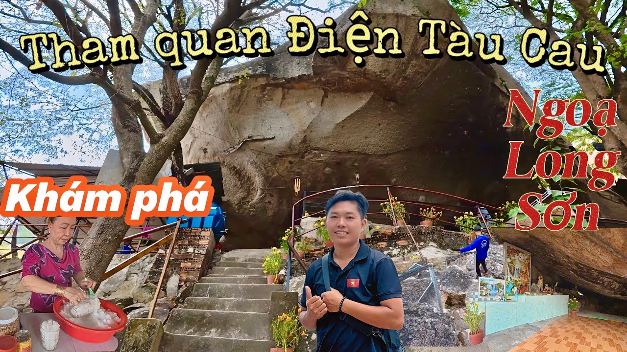 Lần đầu gặp cảnh này - Tham quan điện Tàu Cau _ Ngọa Long Sơn |Đặc Sản Thất Sơn siêu ngon