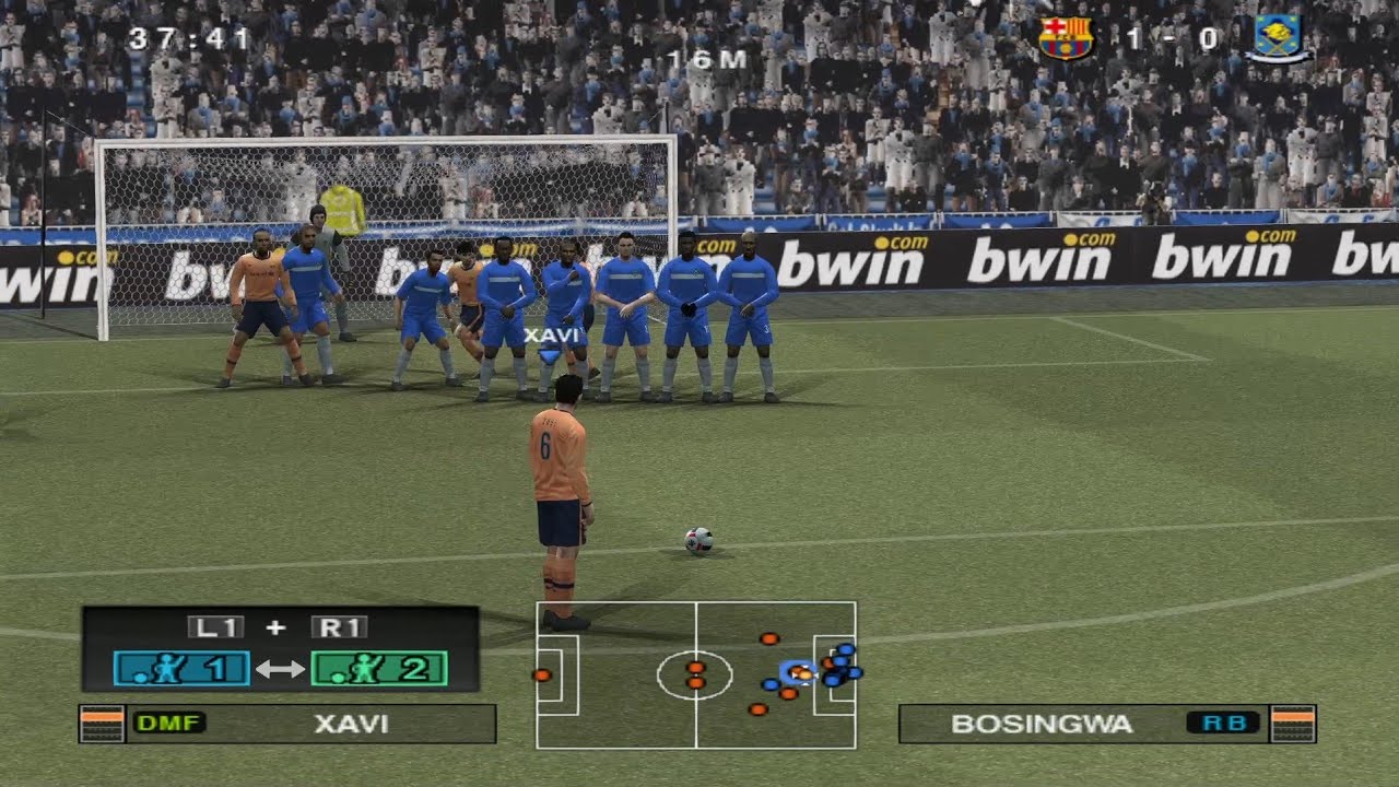 PES 2011 - Barcelona vs Chelsea | PS2