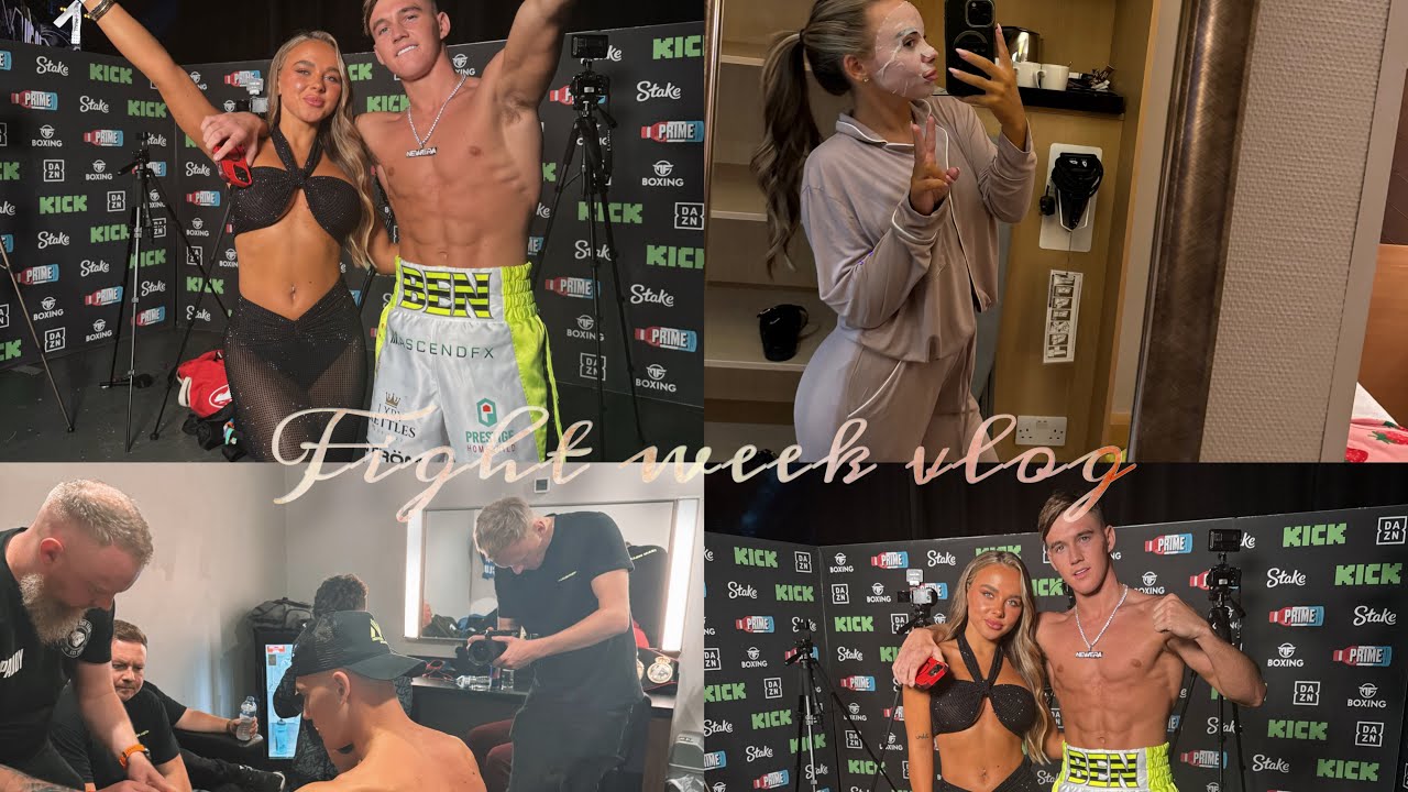 FIGHT WEEK a week full of nerves for me | KELLISE CADDIS