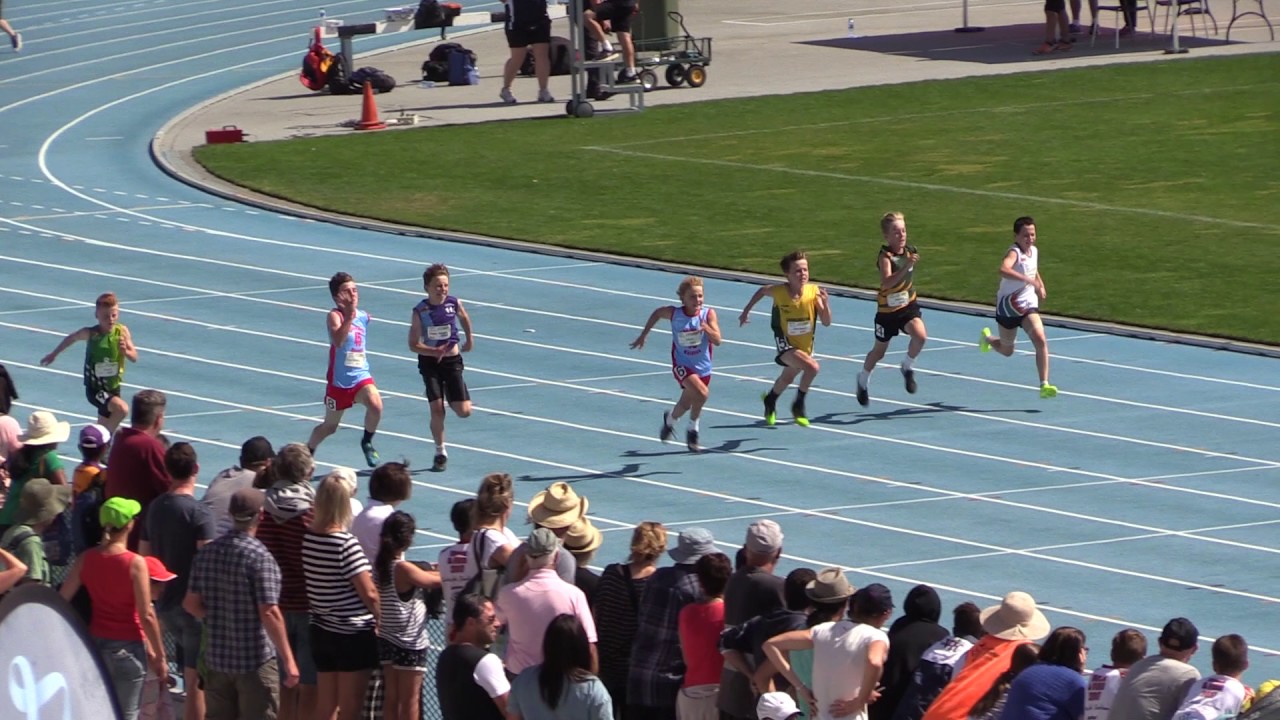 2017 STATE TRACK & FIELD CHAMPIONSHIPS: BOYS U11 100M FINAL // LAVicTV