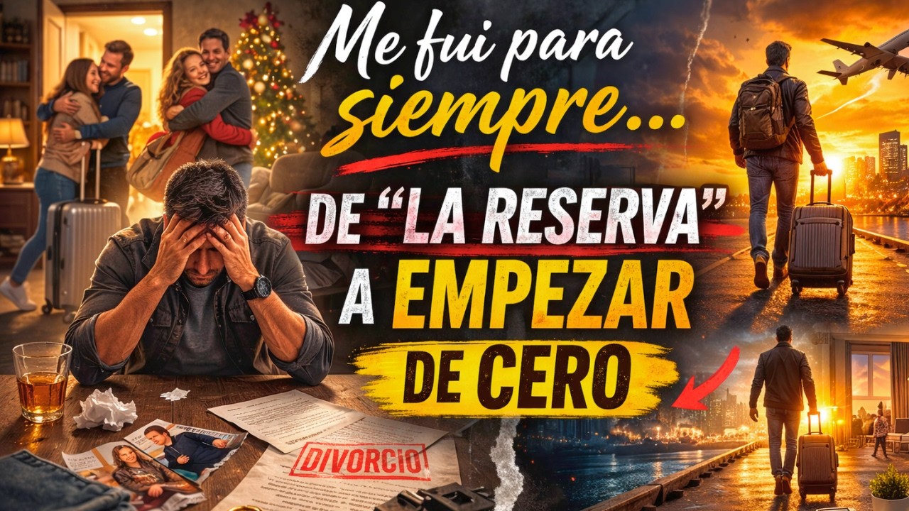 Mi esposa me llamó ‘la reserva’… y desaparecí antes de Navidad  | Historia de traición y divorcio
