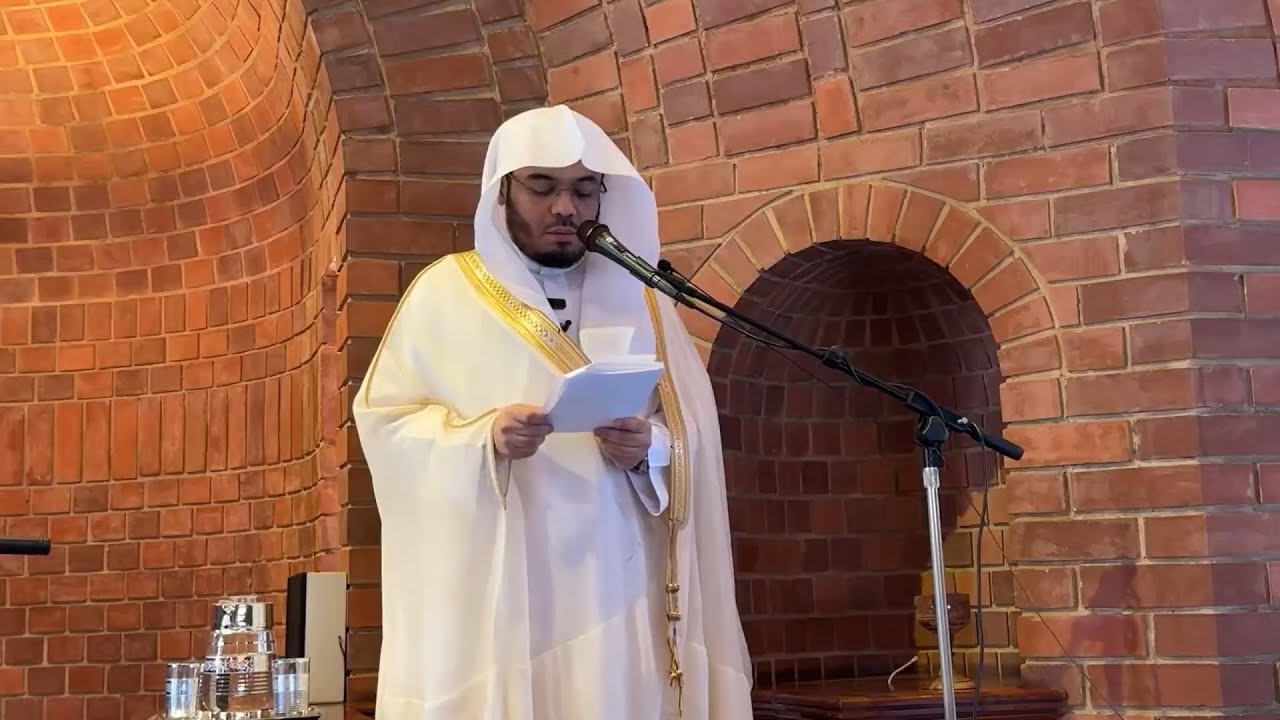 خطبه الجمعه اليوم للشيخ ياسر الدوسري بجامع السلام بجنوب افريقيا | 10 ربيع أول 1446ه
