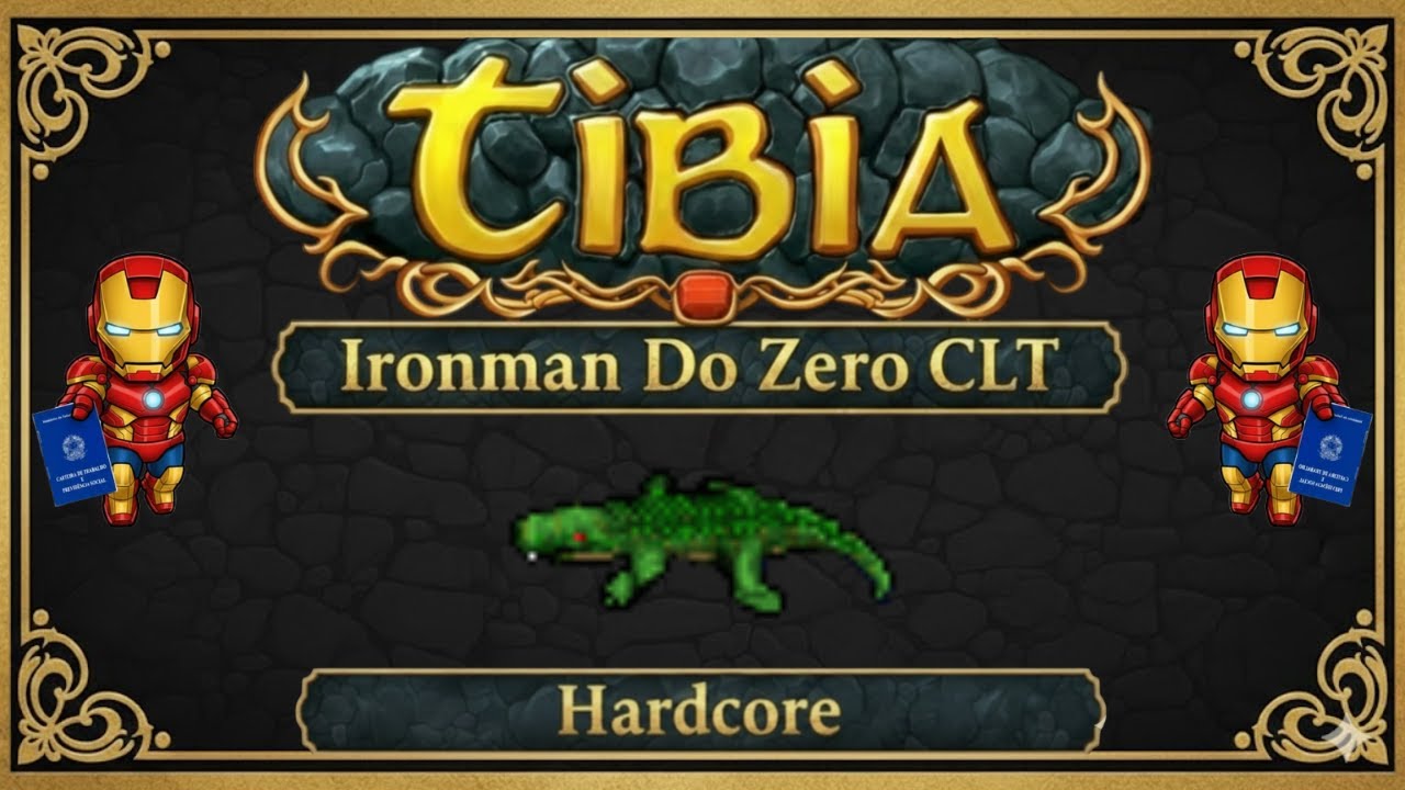 15º Ep. Tibia Ironman Hardcore CLT: Crocodile [Dia 13]