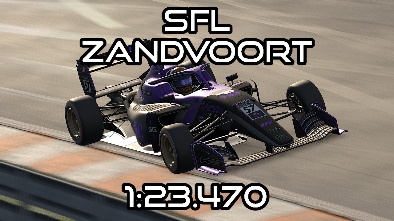 iRacing SFL 26S1 - Week 11: Zandvoort Hotlap