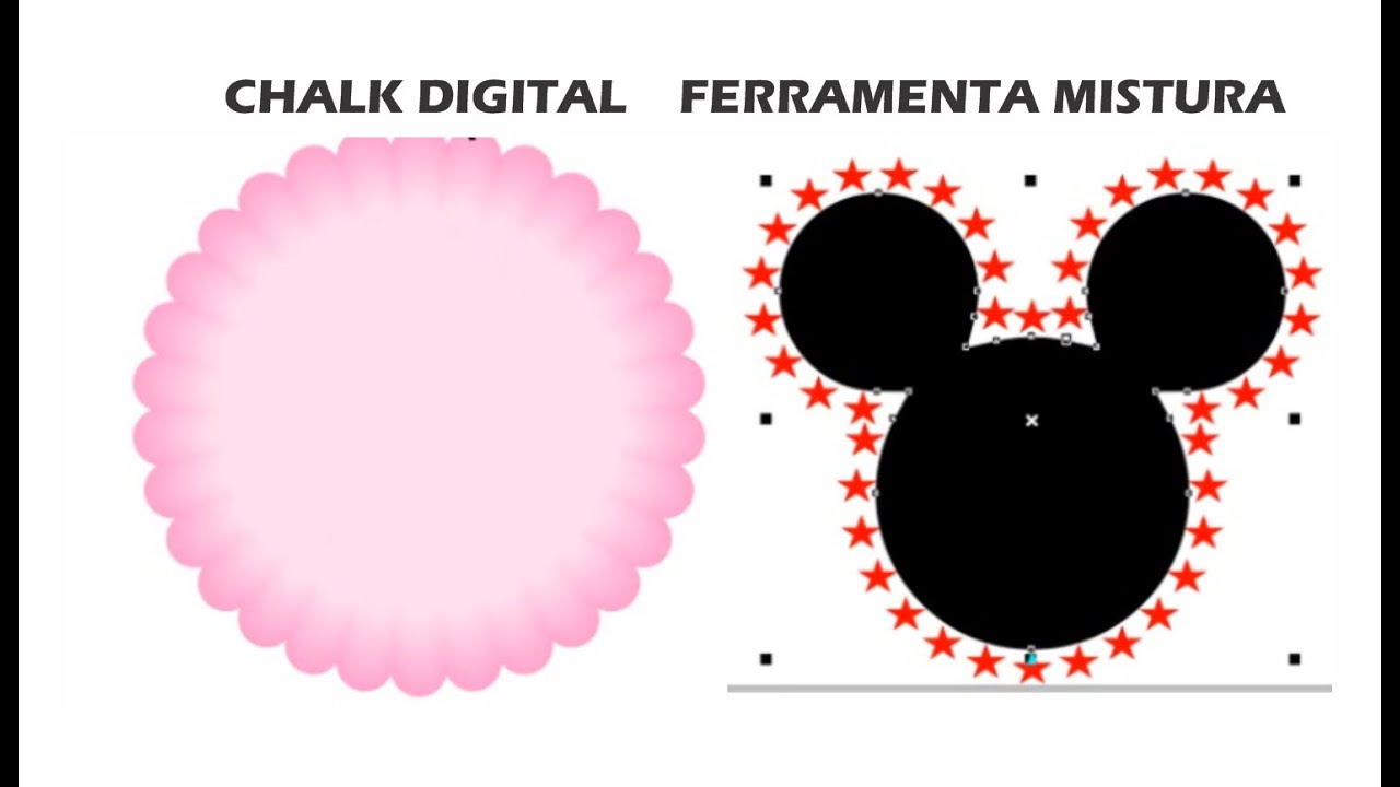 Como Fazer Chalk Digital e Contorno Suave - Curso de Corel Draw 2020