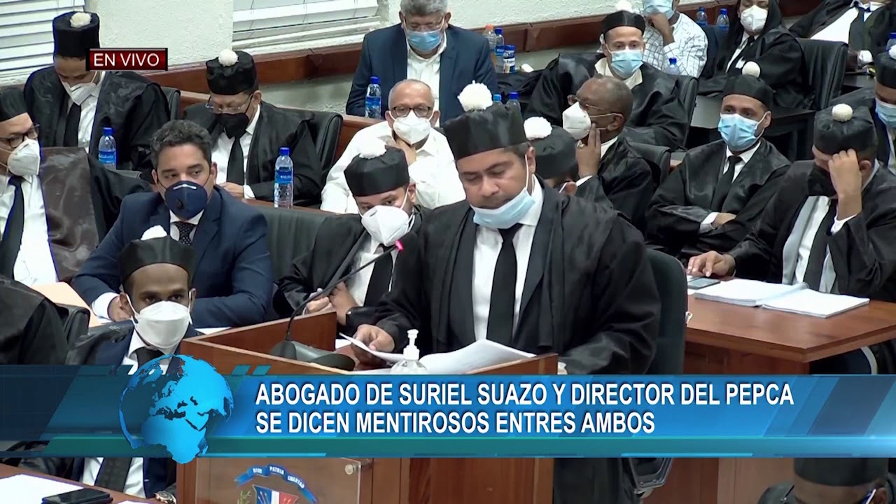 Wilson Camacho y abogado de Suriel Suazo se gritan “mentiroso”