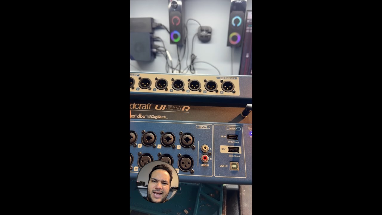 Reparo Mesa de Som Ui24R 