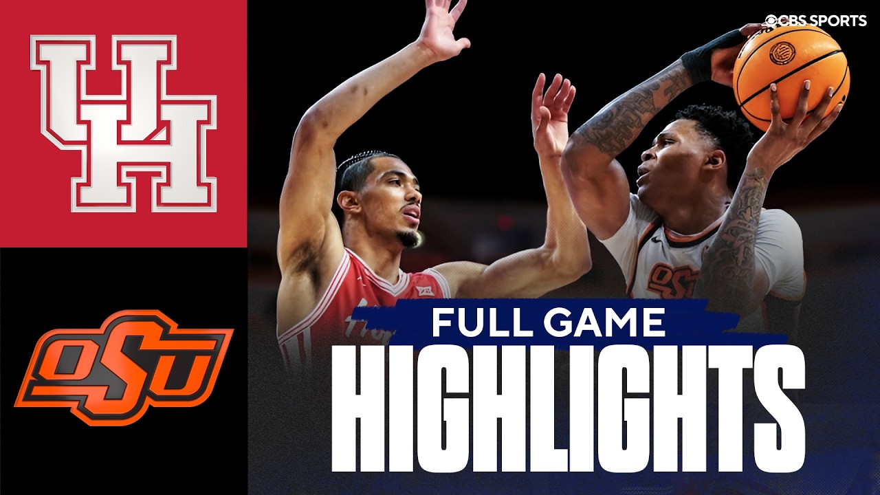 No. 7 Houston Cougars vs Oklahoma State Cowboys | Full Game Highlights