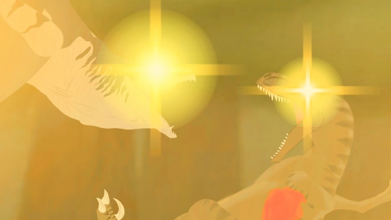 Jurassic world rebirth animation-mutadon vs velociraptor-animation 