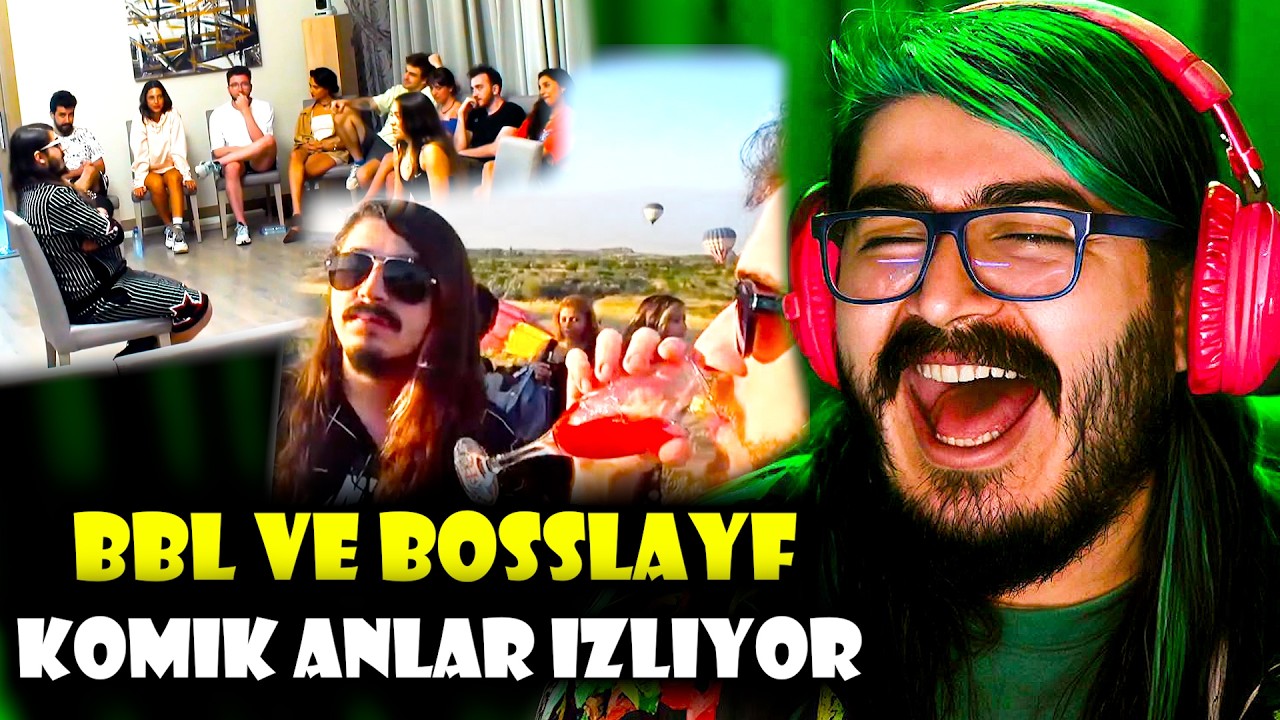 Kendine M&uuml;zisyen - BOSSLAYF VE BİGBOSSLAYF KOMİK ANLARI İZLİYOR! | Eray İle Telefonda S&ouml;vme Yarışı!