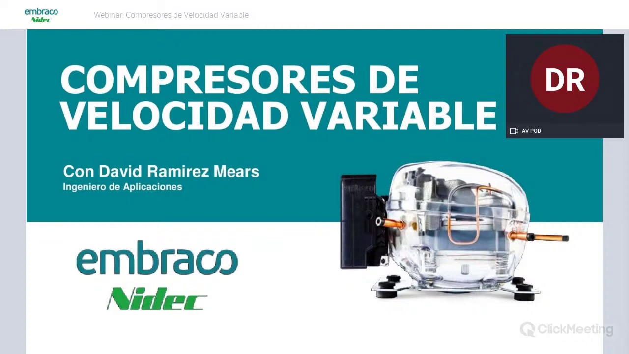 Webinar: Compresores de Velocidad Variable
