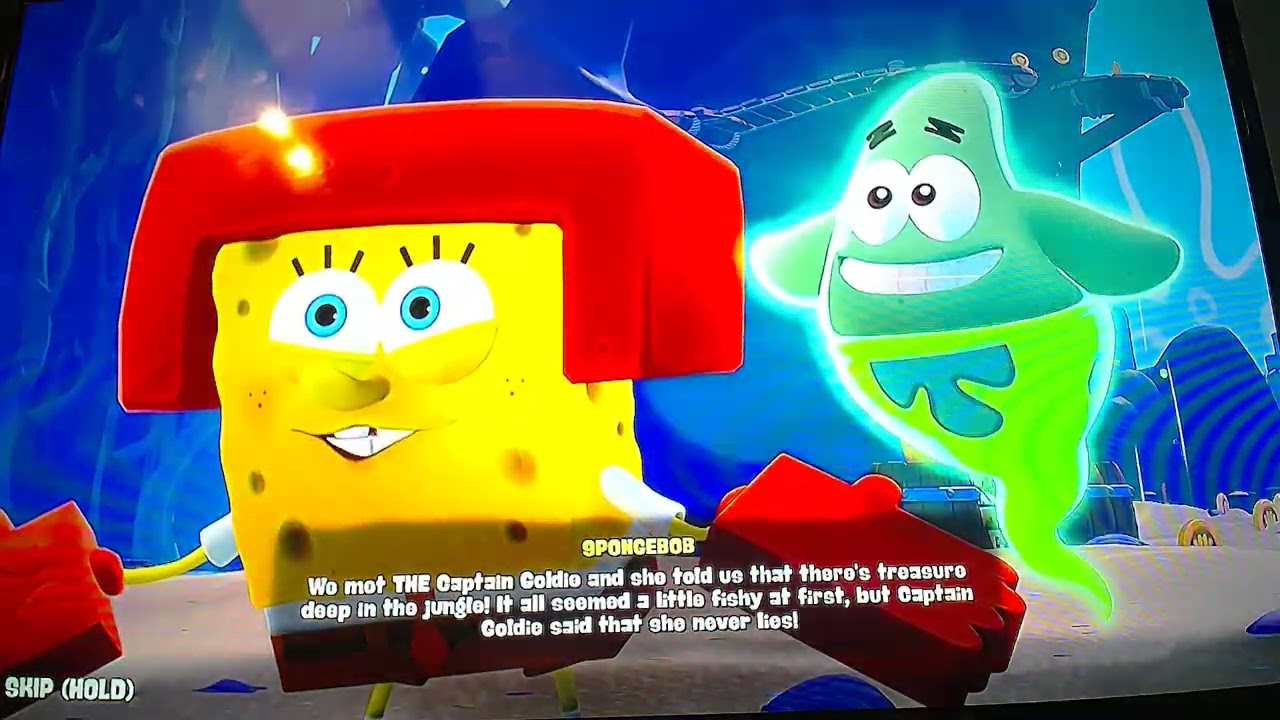 spongebob kanciastoporty titans of the tide część 2                          esc