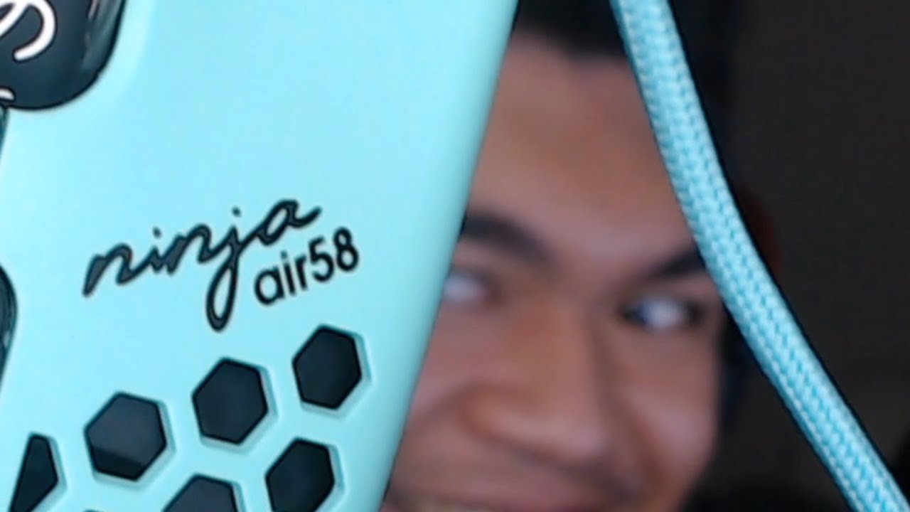 Playing Fortnite with the Ninja Air58 Finalmouse