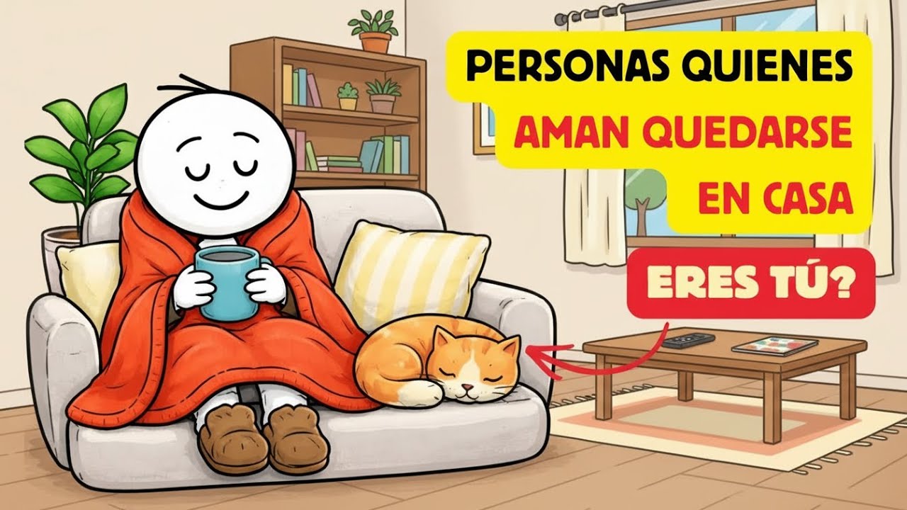 La psicología de las personas quienes aman quedarse en casa