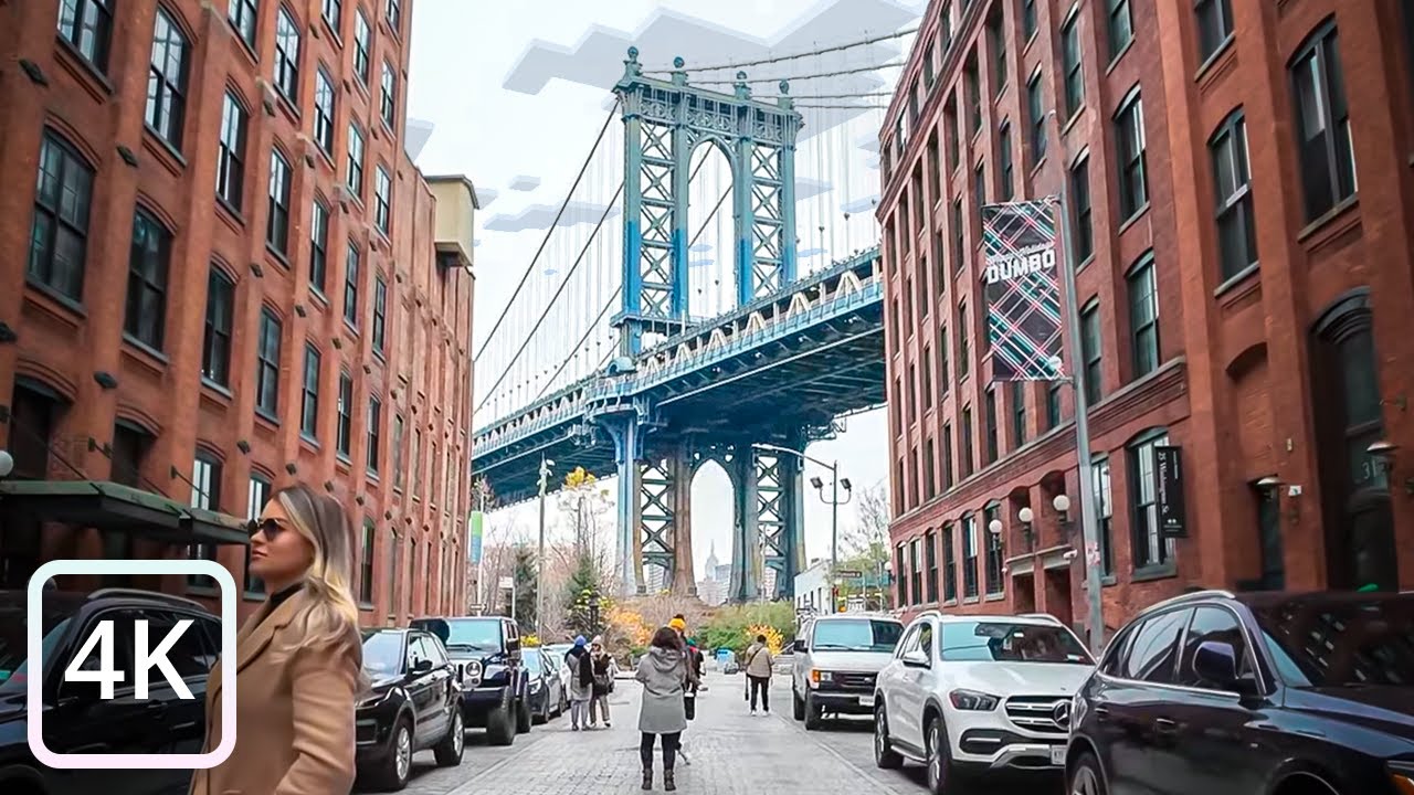 【4K】Walking in Brooklyn Downtown | New York City in 4K