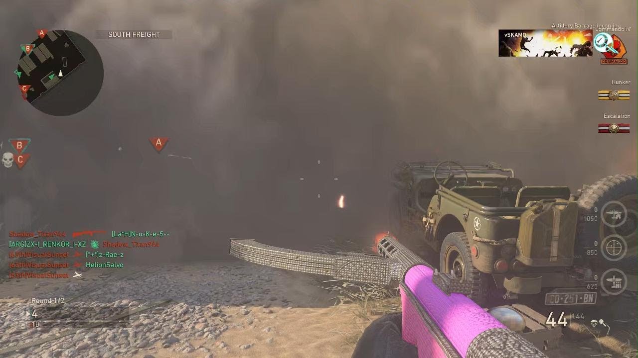 COD WW2 kamo loses a 100 point lead