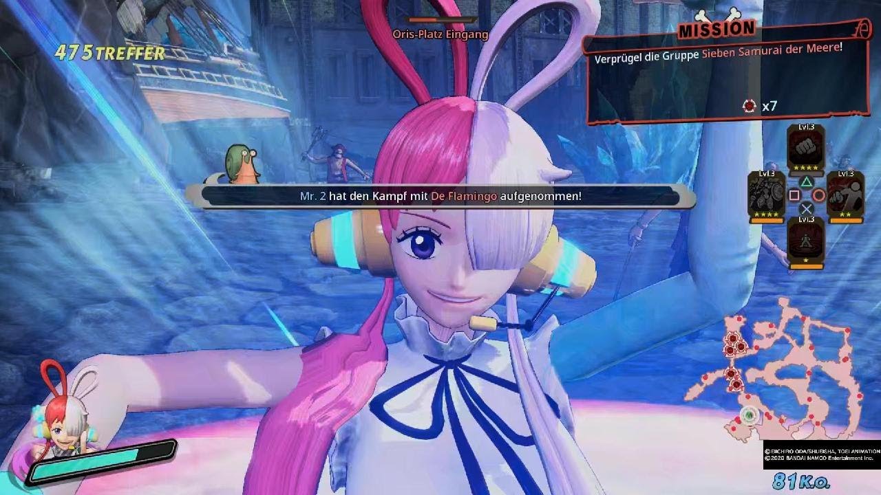 ONE PIECE: PIRATE WARRIORS 4 Uta Full Gameplay + buck