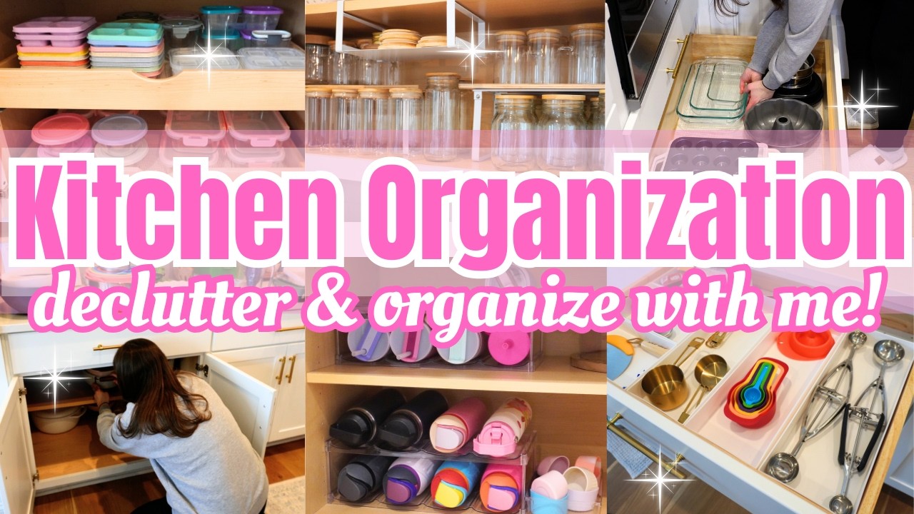 ULTIMATE Kitchen Declutter and Organization 2026! Clean, Reset and Organize With Me