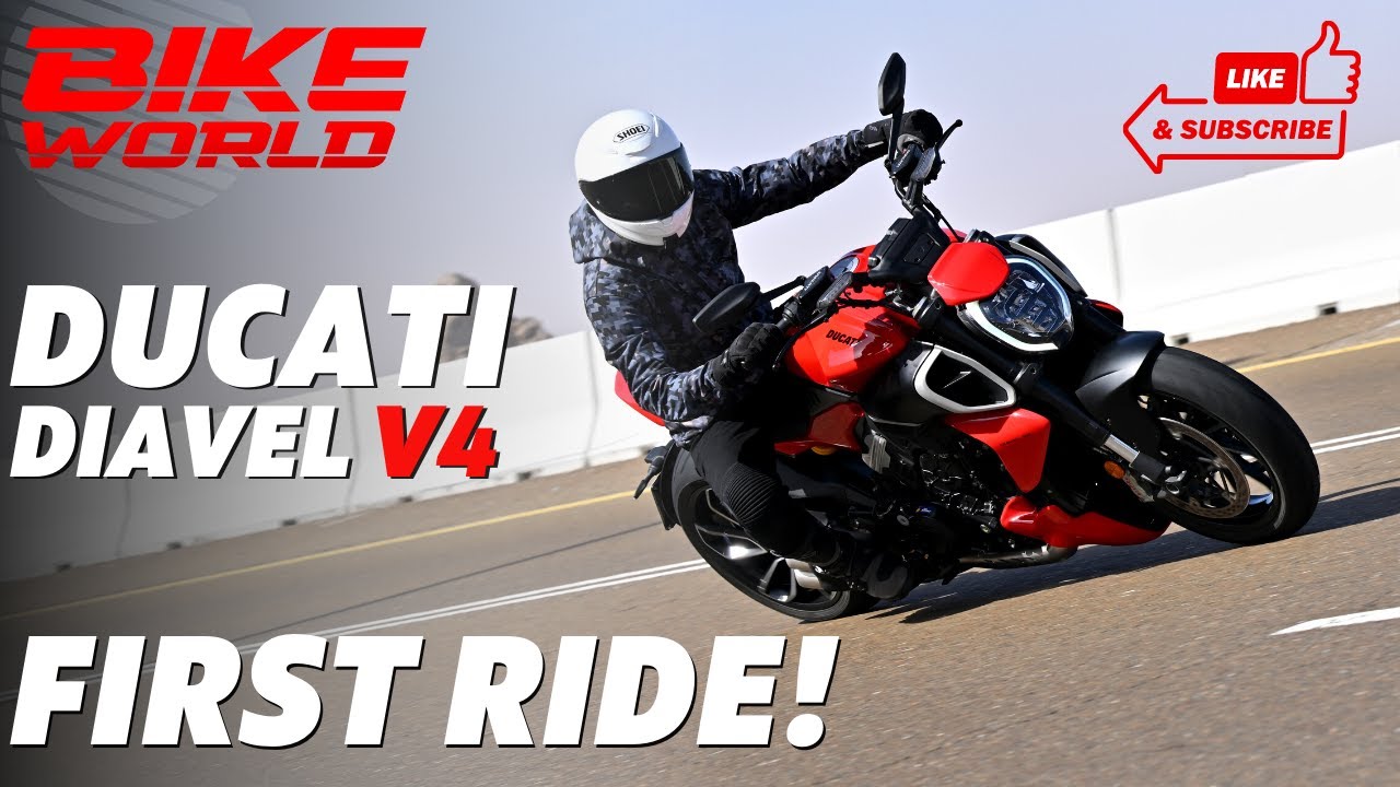 2023 Ducati Diavel V4 | Launch First Ride In Dubai