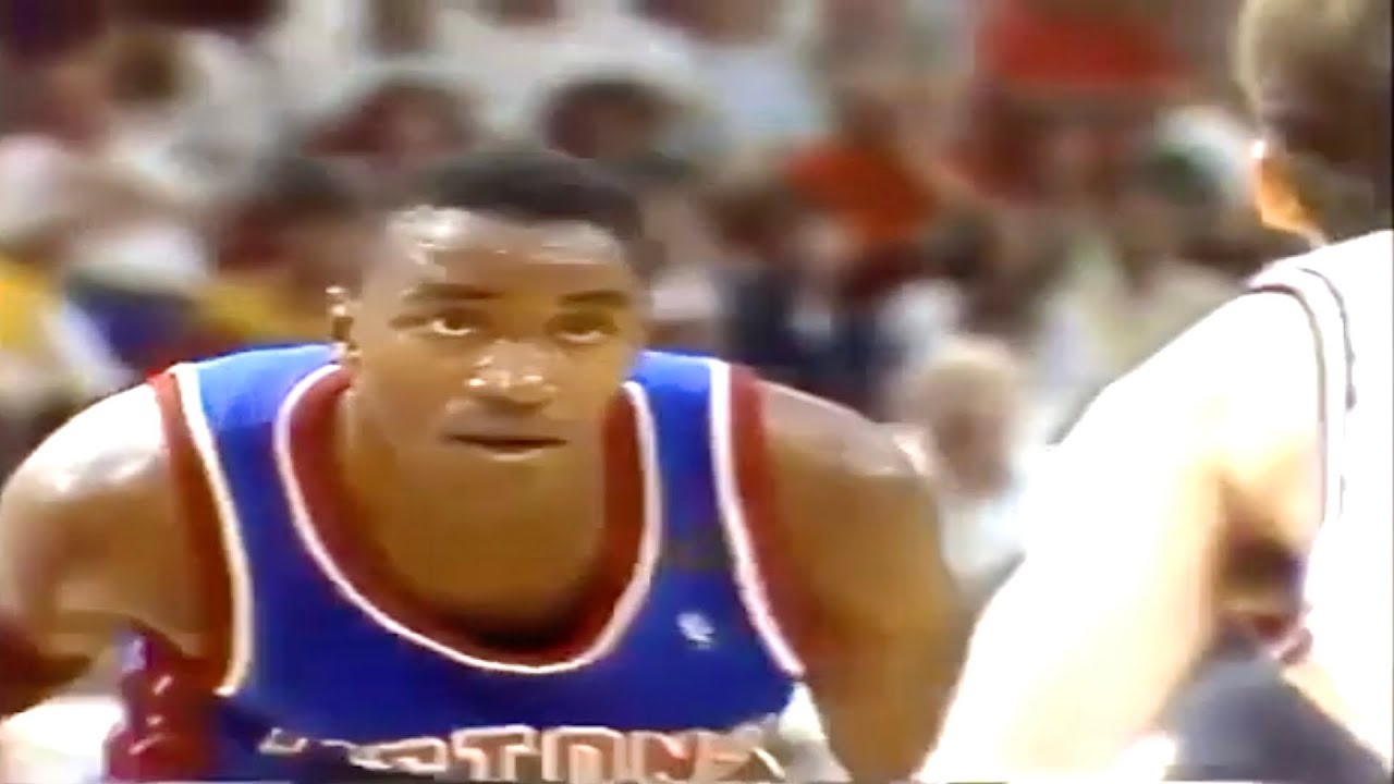 Isiah Thomas - 1989 ECF Game 4 (27pts 10reb 6ast) Highlights vs. Jordan’s Bulls
