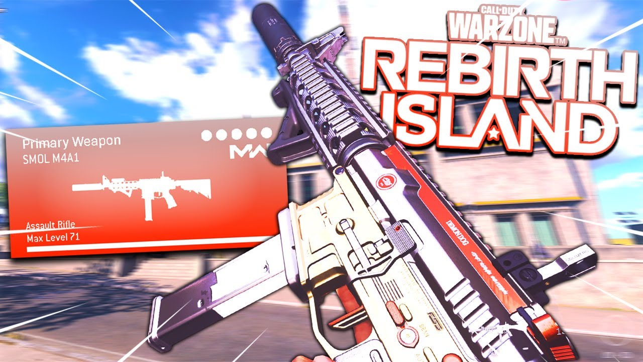The M4A1 On Alcatraz - Better Than Every SMG!? *Best M4A1 Setup* (Rebirth Island - Warzone)
