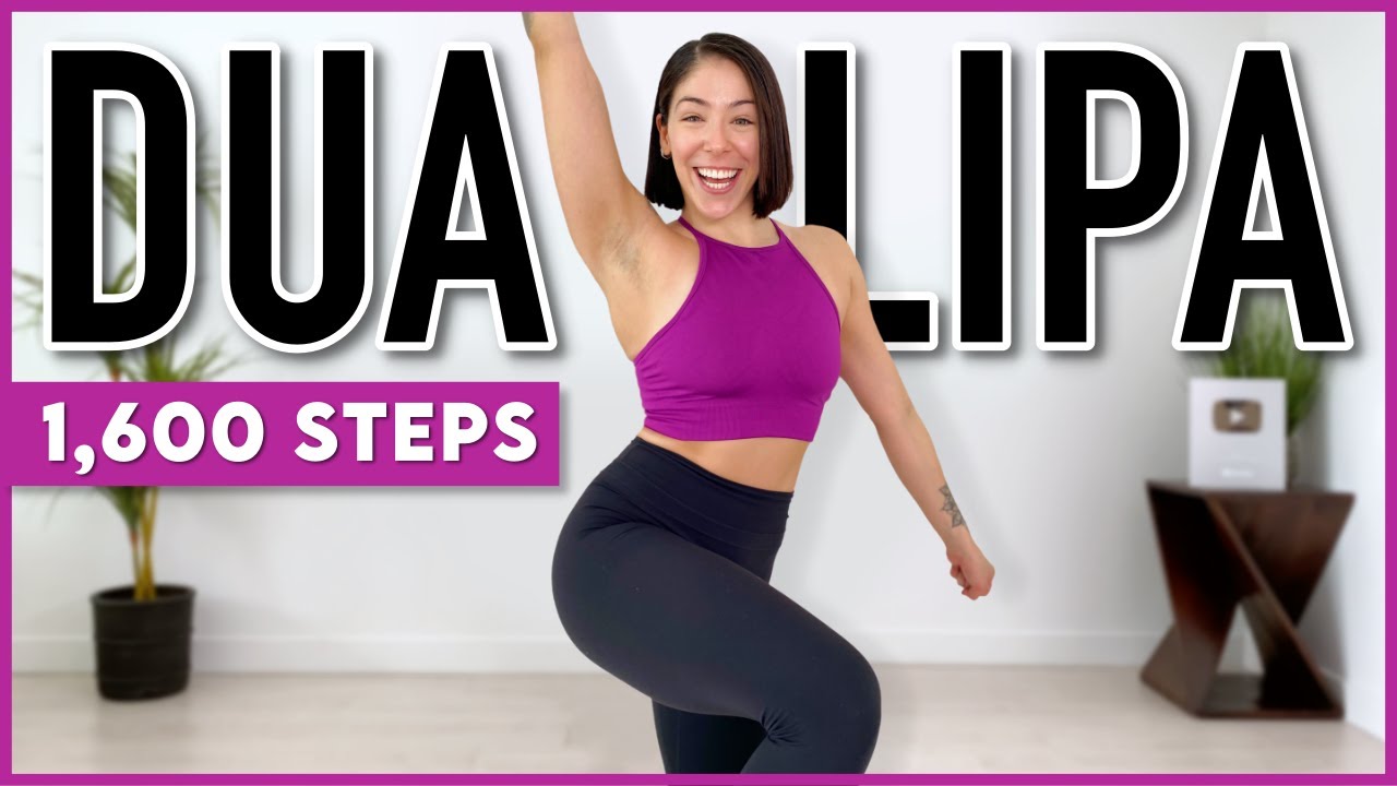 DUA LIPA WALKING WORKOUT (Low Impact/1600 Steps)