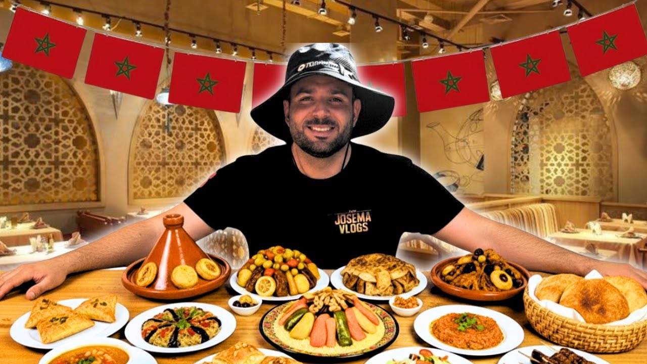 La AUTÉNTICA COMIDA MARROQUÍ en MARRAKECH 🇲🇦 | ¿El mejor TAJÍN del mundo? | Viajes VLOG 2025