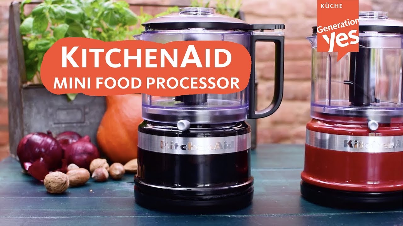 Da ist er endlich: Kitchen Aid Mini Food Processor