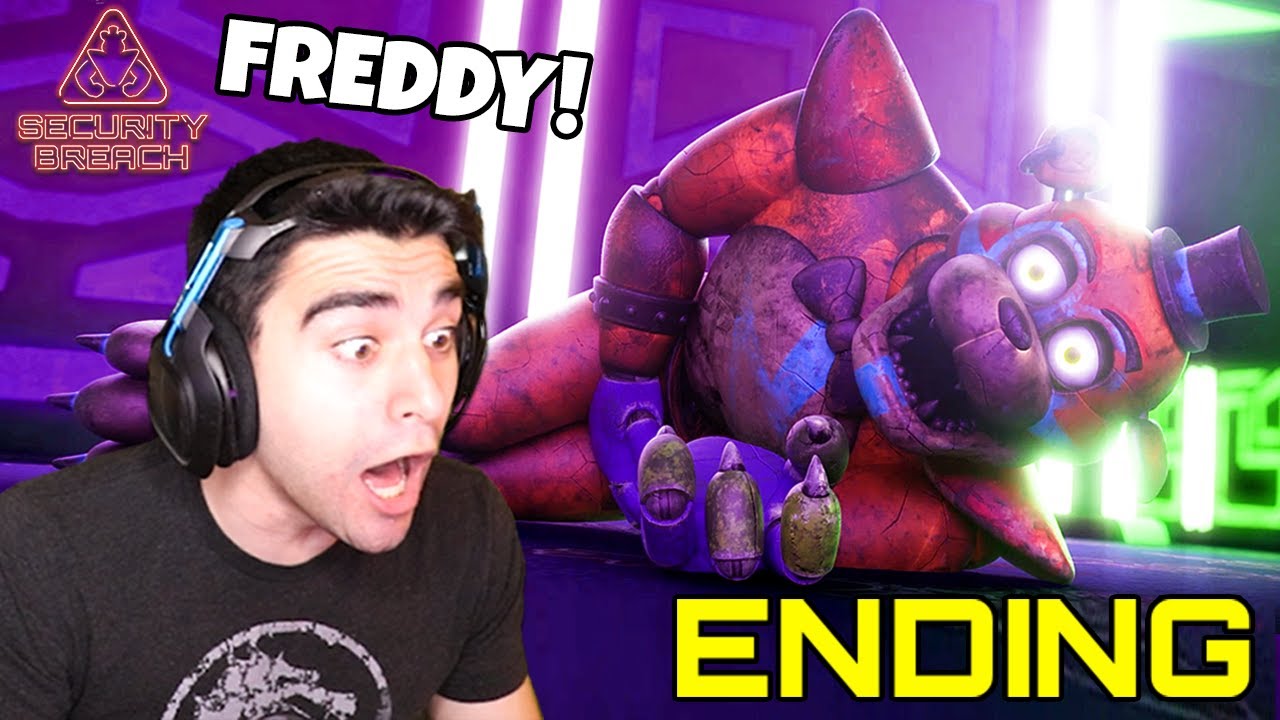 FREDDY NO! IT CAN'T END LIKE THIS! - FNAF Security Breach (Ending)