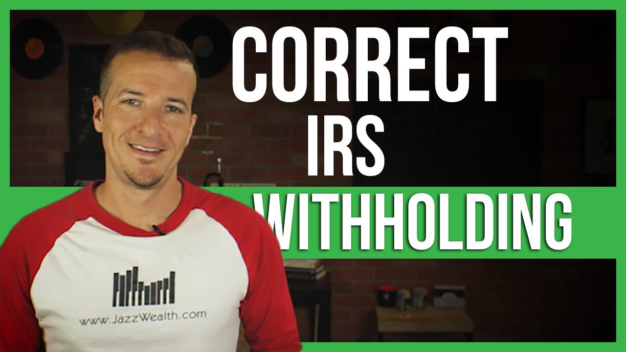 Use this! The right IRS withholding from your paycheck | FinTips