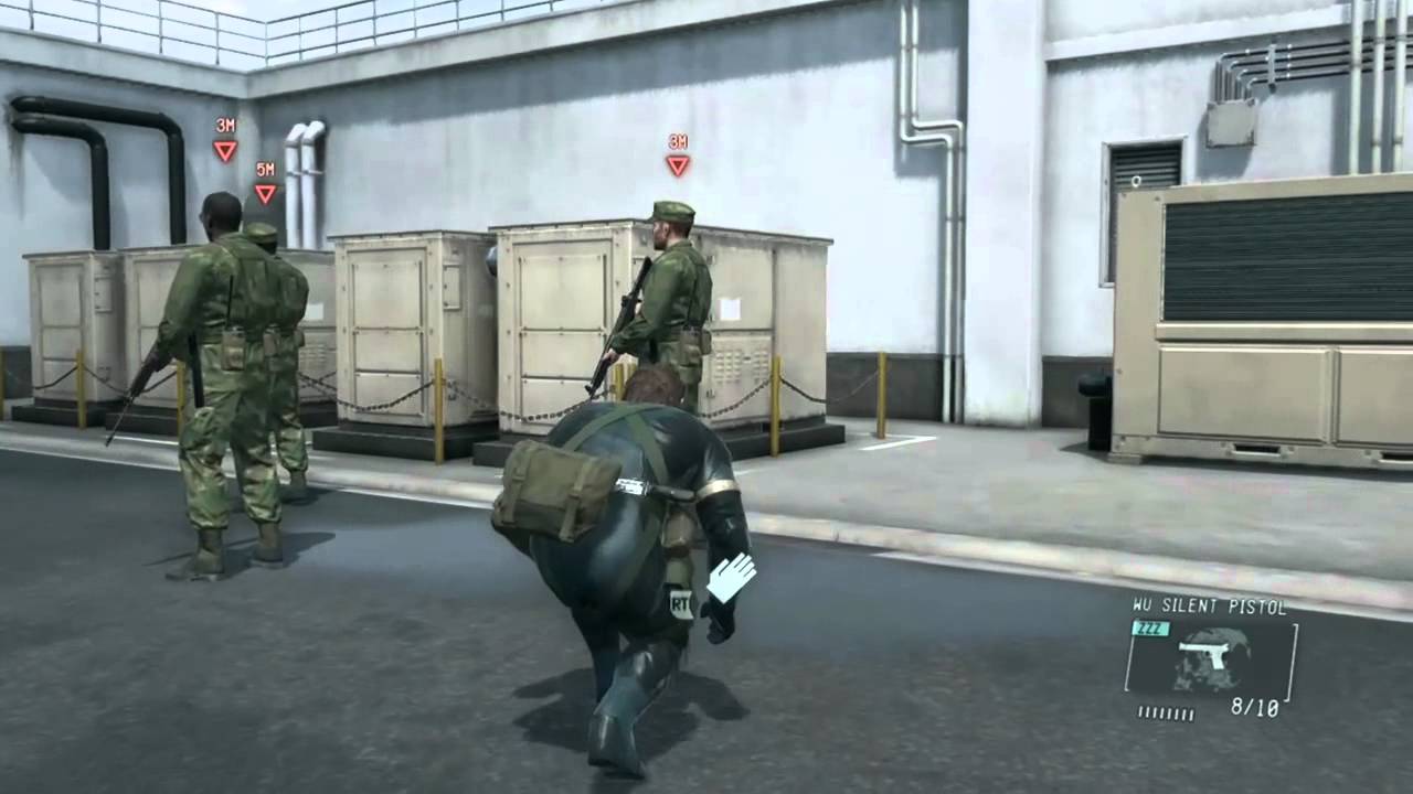 Metal Gear Solid V: Ground Zeros - CQC Chain - Triple knock out