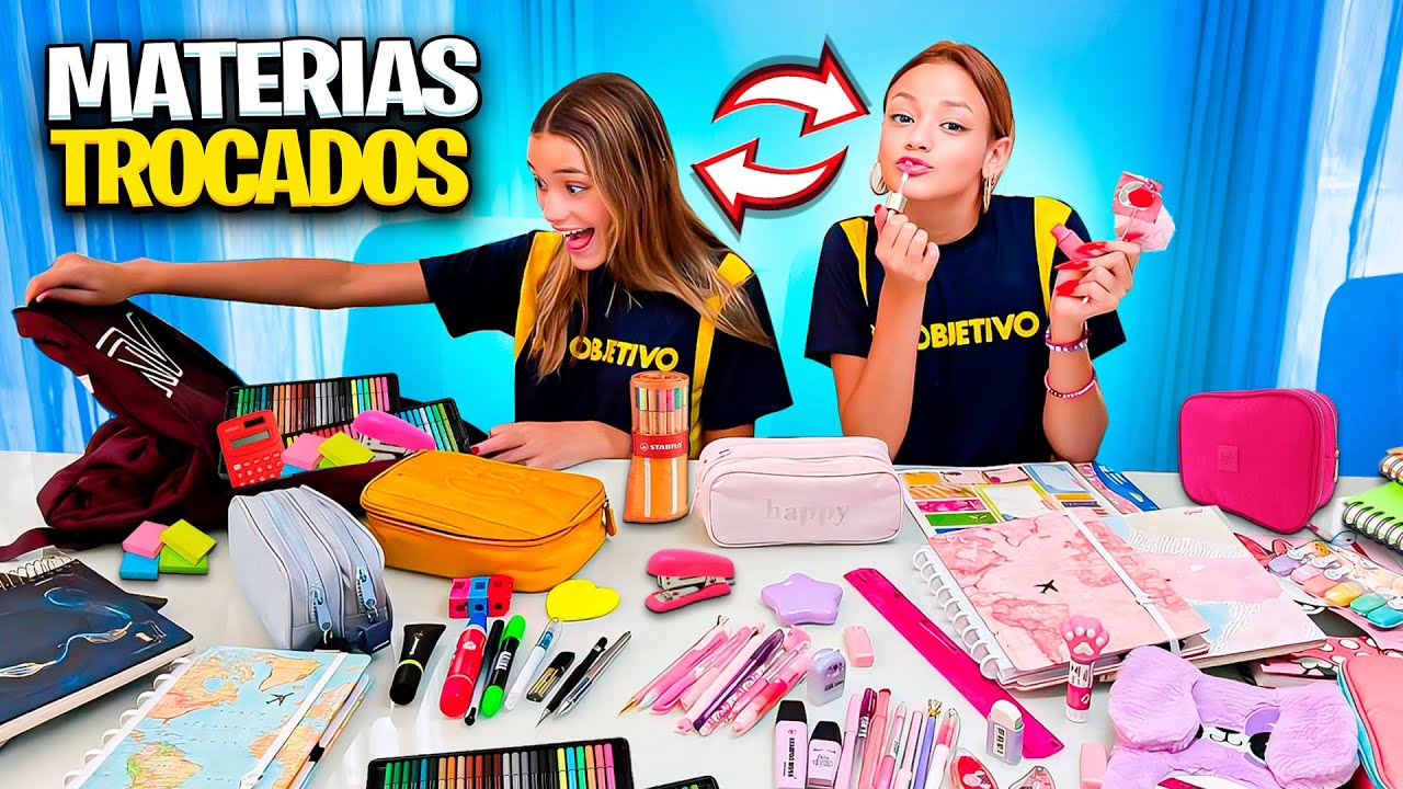 TROCAMOS DE MATERIAL ESCOLAR POR 72 HORAS