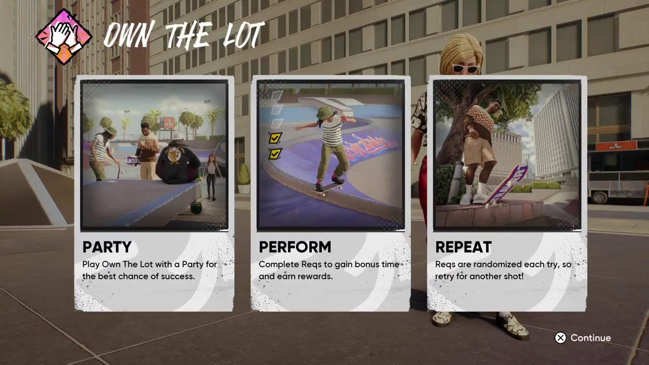 Playing some skate.