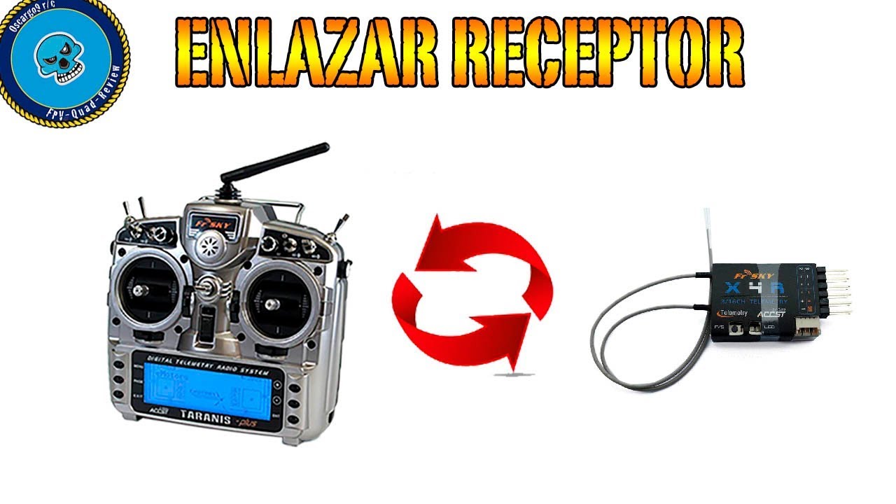 Enlazar receptores FRSKY con taranis