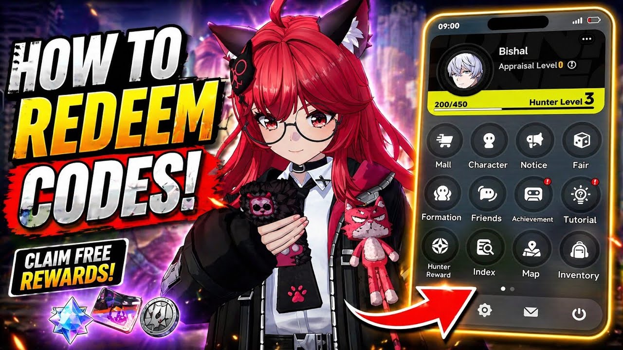How to use redeem codes in NTE | Where to use Redeem Code In NTE? #nevernesstoeverness #gacha  