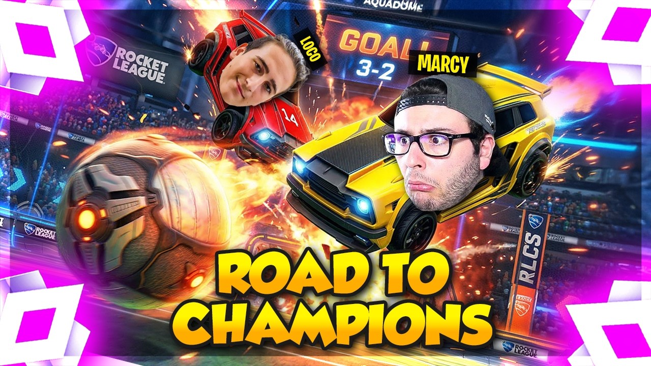 QUESTO CHAMPIONS CI FA SUDARE - ROAD TO CHAMPIONS Rocket League